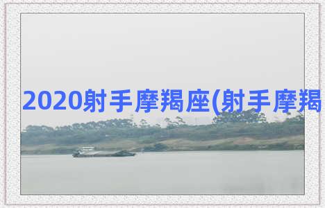 2020射手摩羯座(射手摩羯配对指数)