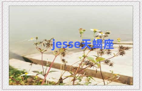 jesse天蝎座