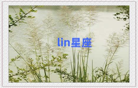 lin星座