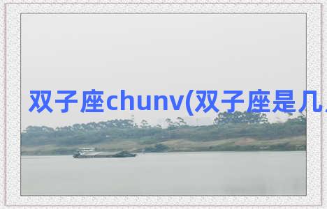 双子座chunv(双子座是几月到几月)