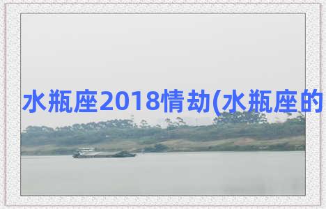 水瓶座2018情劫(水瓶座的人长情吗)